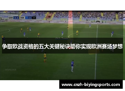 争取欧战资格的五大关键秘诀助你实现欧洲赛场梦想