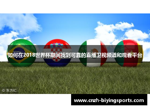 如何在2018世界杯期间找到可靠的直播卫视频道和观看平台
