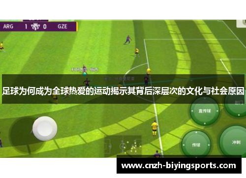 足球为何成为全球热爱的运动揭示其背后深层次的文化与社会原因