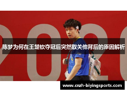 陈梦为何在王楚钦夺冠后突然取关他背后的原因解析